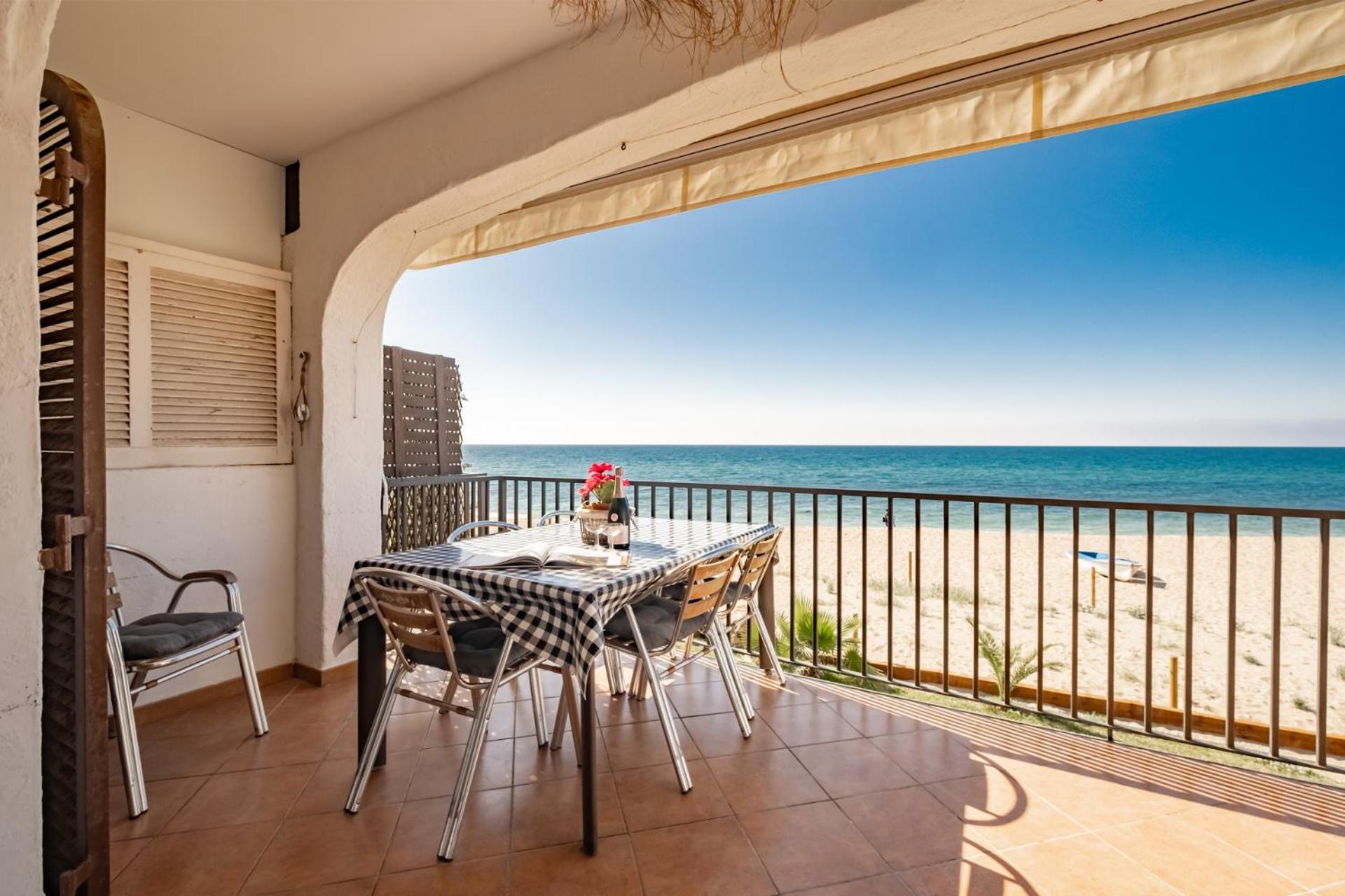 Paraiso Frente Al Mar Apto Duplex Комарруга Екстер'єр фото